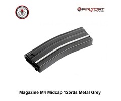 G&G Magazine M4 Midcap 125rds Metal Grey