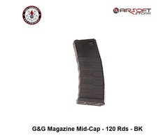 G&G G&G Magazine Mid-Cap - 120 Rds - BK