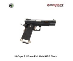 WE (Wei Tech) Hi-Capa 5.1 G-Force TREX GBB - Black