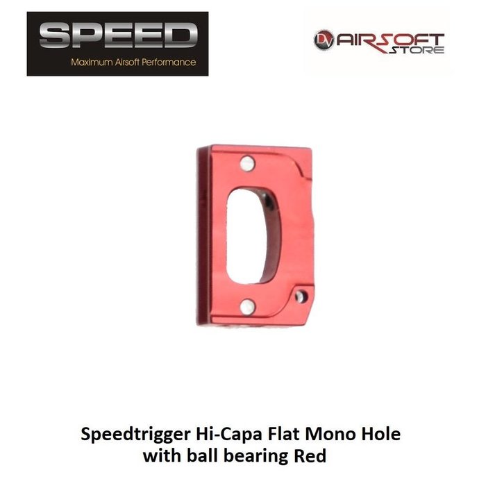 Speed Airsoft TM Hi-Capa ball bearing trigger Mono Hole (flat)
