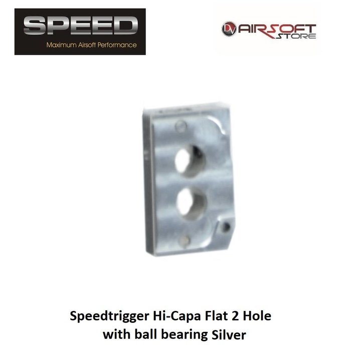 Speed Airsoft TM Hi-Capa ball bearing trigger 2 Hole (Flat)
