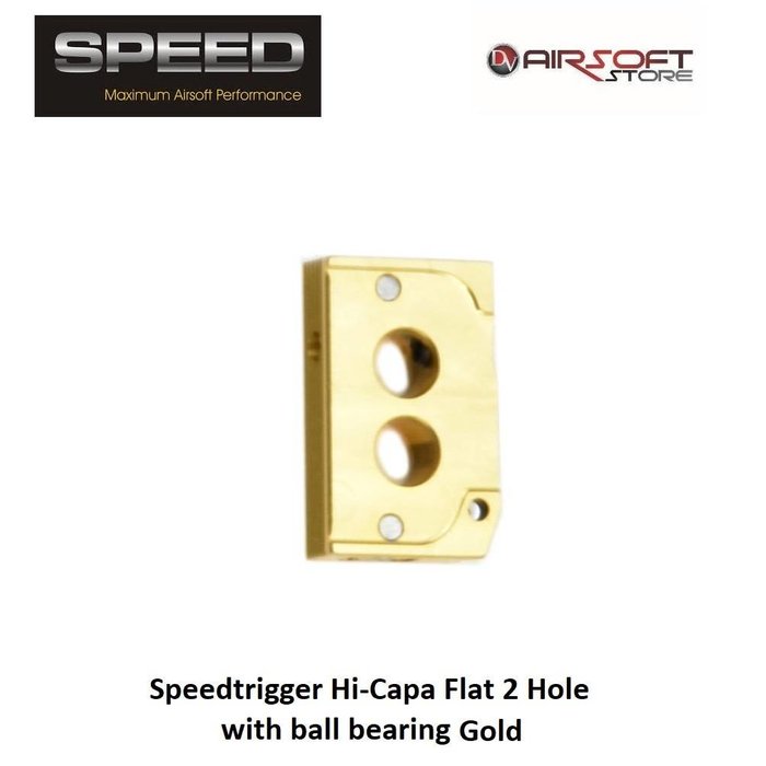Speed Airsoft TM Hi-Capa ball bearing trigger 2 Hole (Flat)