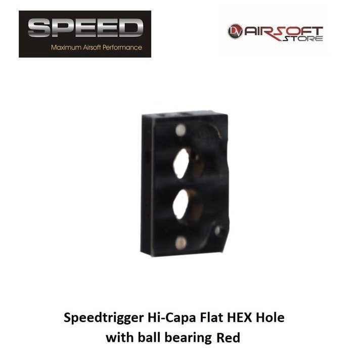 Speed Airsoft TM Hi-Capa ball bearing trigger HEX Hole (flat)