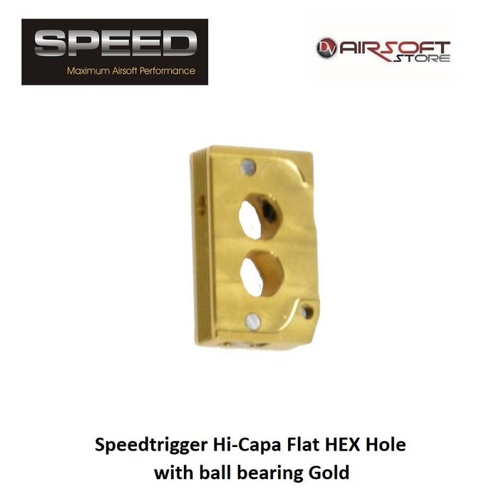 Speed Airsoft TM Hi-Capa ball bearing trigger HEX Hole (flat)