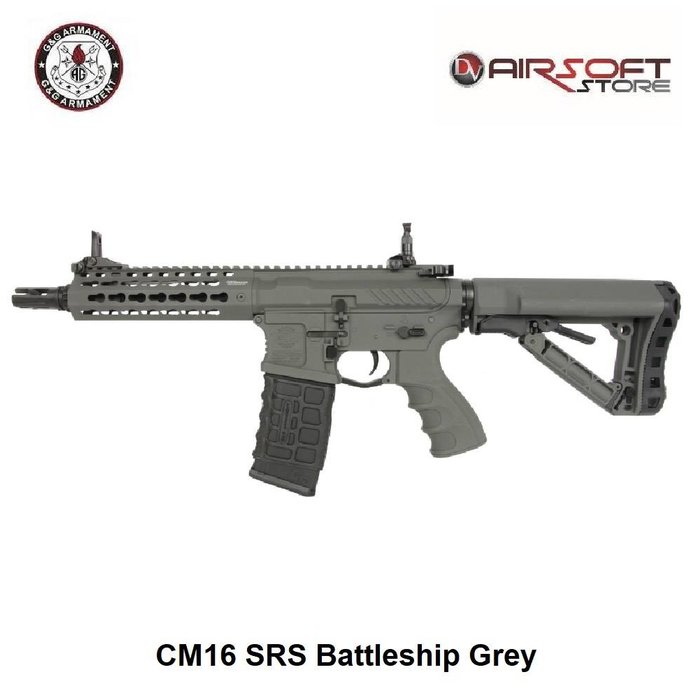 G&G CM16 SRS Mosfet (Battleship Grey)