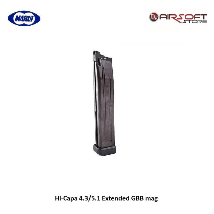 Tokyo Marui Hi-Capa 4.3/5.1 Extended GBB mag