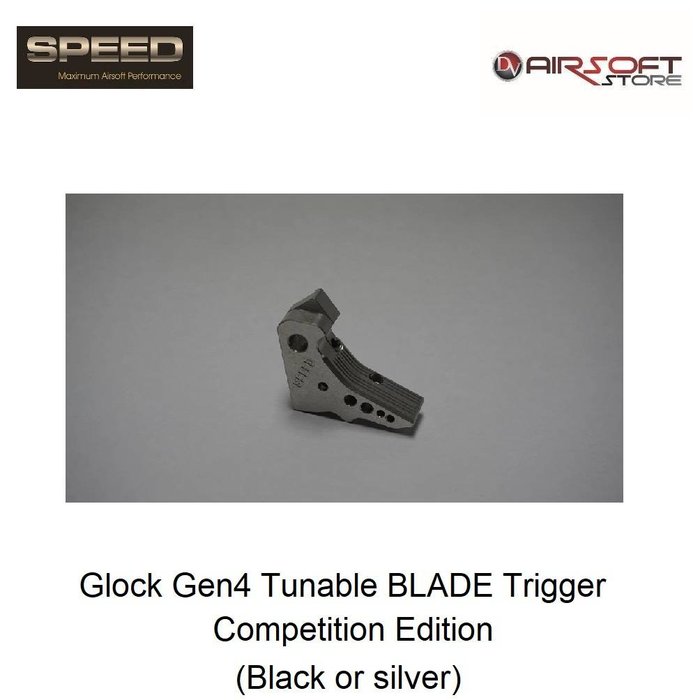 Speed Airsoft Glock Gen4 Tunable BLADE Trigger Competition Edition