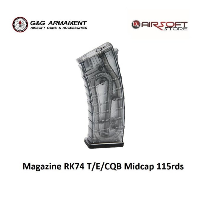 G&G Magazine RK74 T/E/CQB Midcap 115rds