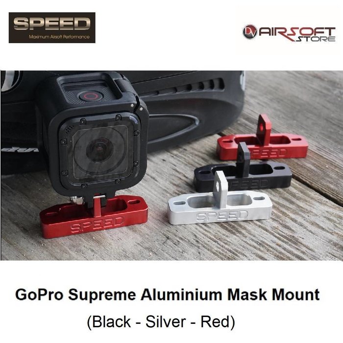 Speed Airsoft GoPro Supreme Aluminium Mask Mount