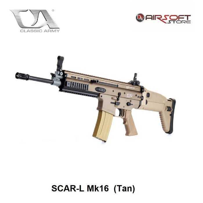 Classic Army Scar-L MK16 (Tan)