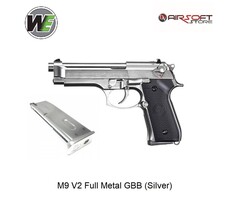 WE (Wei Tech) M9 V2 Full Metal GBB (Silver)
