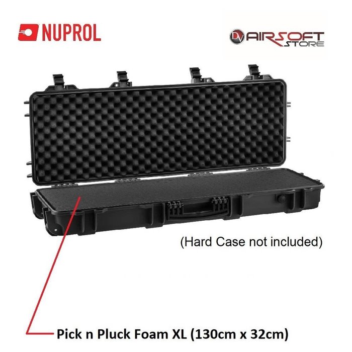 NUPROL Pluck Foam for XL Hard Case (130cm x 32cm)