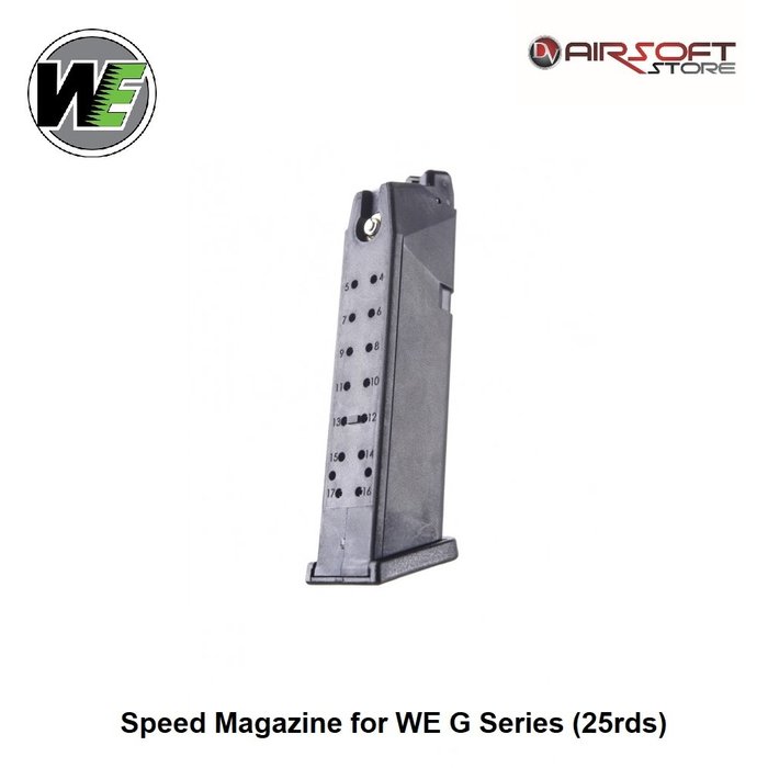 WE (Wei Tech) Speed Magazine for WE G Series (25rds)