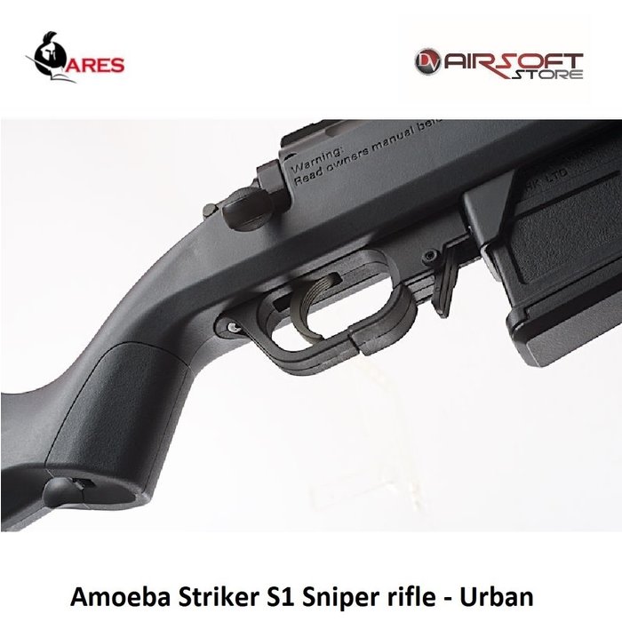 Ares Amoeba Striker AS-01 S1 Sniper rifle - Urban Grey