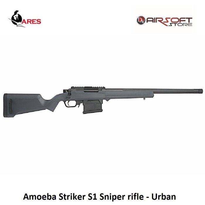 Ares Amoeba Striker AS-01 S1 Sniper rifle - Urban Grey
