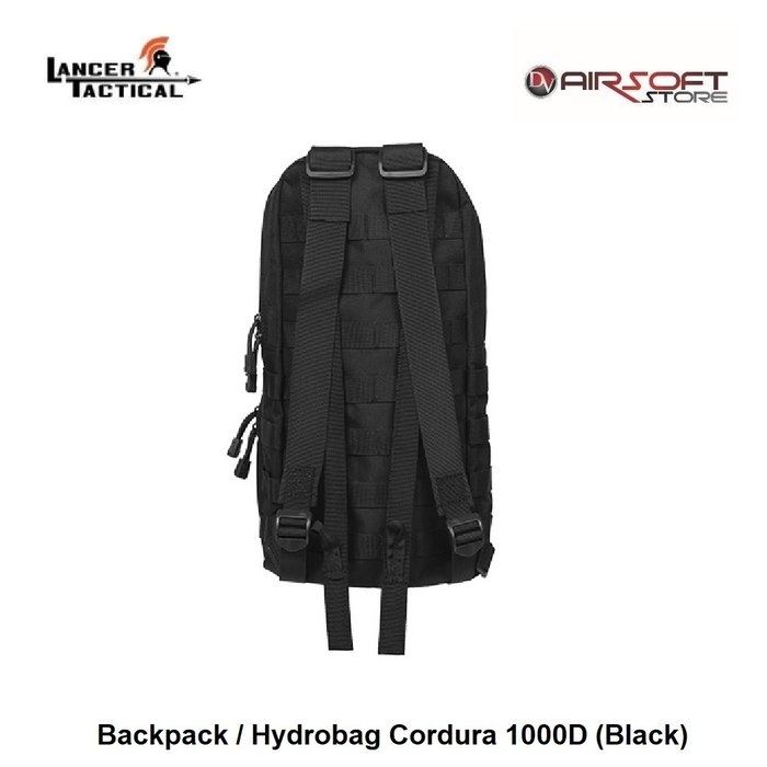 Lancer Tactical Backpack / Hydrobag Cordura 1000D (Black)