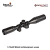 Lancer Tactical Rifle Scope 3-12x40 Mildot red/blue/green scope