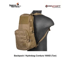 Lancer Tactical Backpack / Hydrobag Cordura 1000D (Tan)