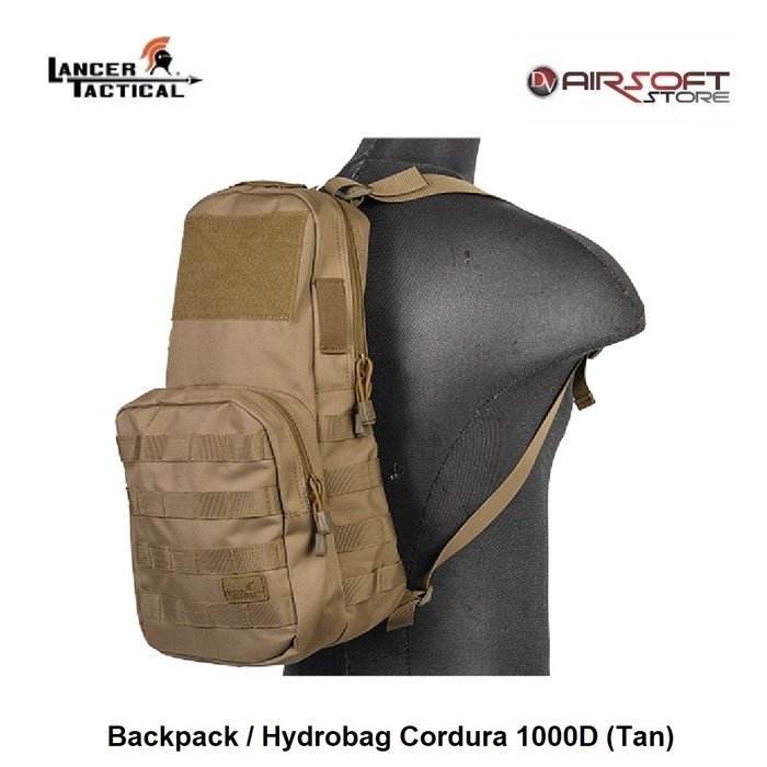 Lancer Tactical Backpack / Hydrobag Cordura 1000D (Tan)