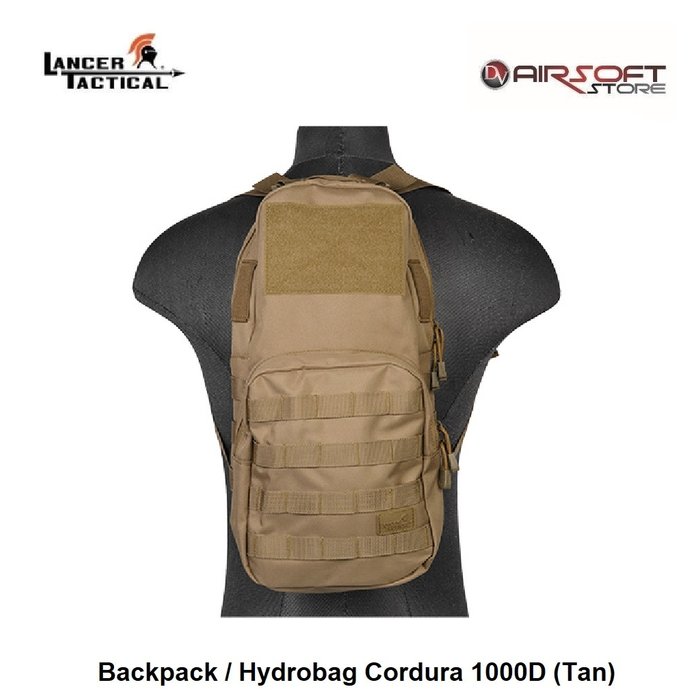 Lancer Tactical Backpack / Hydrobag Cordura 1000D (Tan)