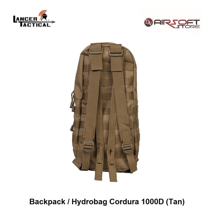 Lancer Tactical Backpack / Hydrobag Cordura 1000D (Tan)
