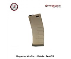 G&G G&G Magazine Mid-Cap - 120rds - TAN/BK