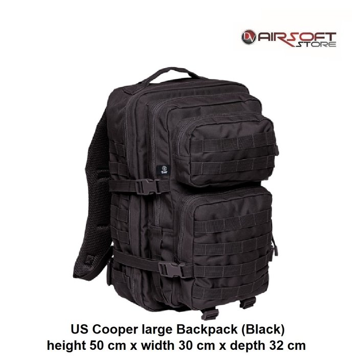 Brandit US Cooper large Backpack (Black)
