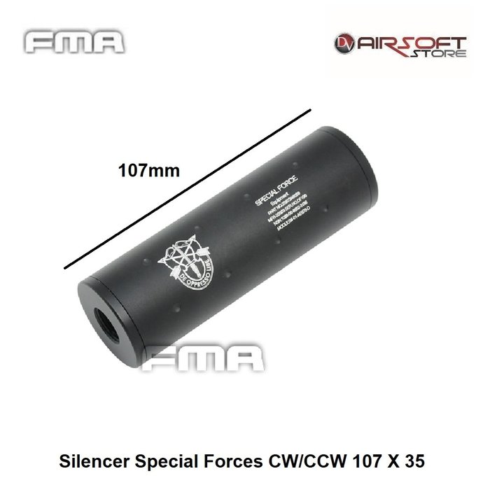 FMA Silencer Special Forces CW/CCW 107 X 35