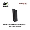 WE (Wei Tech) WE 1911 Double Barrel Gas Magazine-2x15 Rds-Full Metal