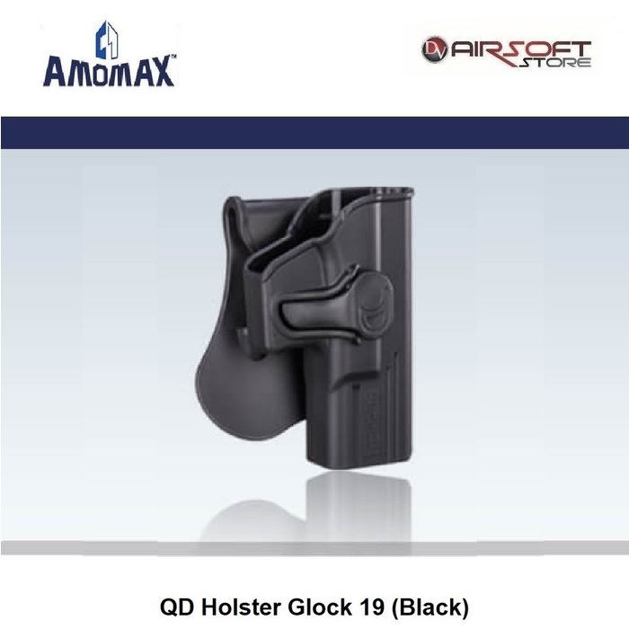 Amomax QD Holster Glock 19 - 23 - 32 (Black)