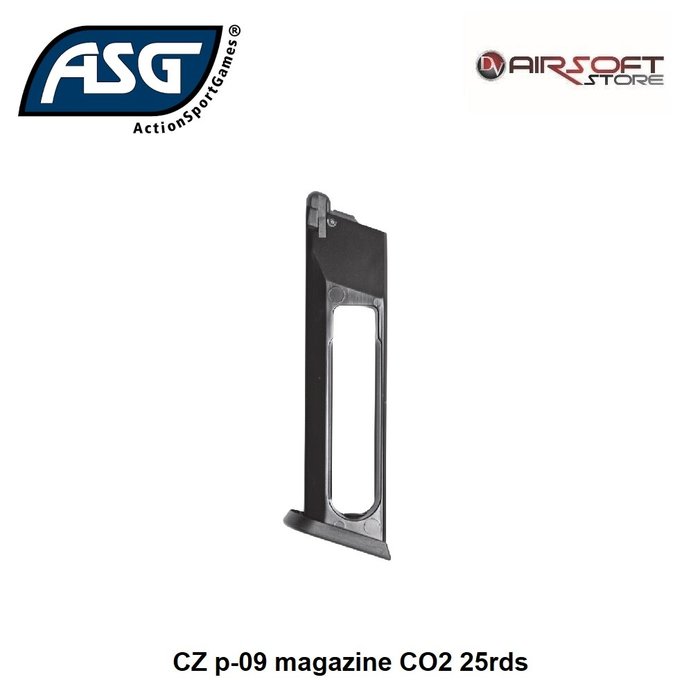ASG CZ p-09 magazine CO2 25rds