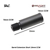 SRC Barrel Extension Short 14mm CCW