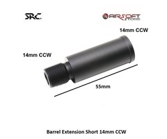 SRC Barrel Extension Short 14mm CCW