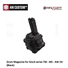Armorer Works Drum Magazine for Glock series TM - WE - AW VX (Black)