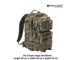 Brandit US Cooper large backpack (woodland)