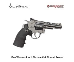 Dan Wesson Dan Wesson Revolver 4 Inch Chrome Co2