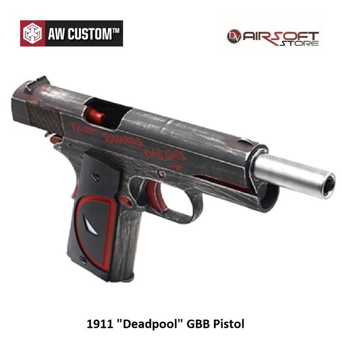 Armorer Works 1911 "Deadpool" GBB Pistol