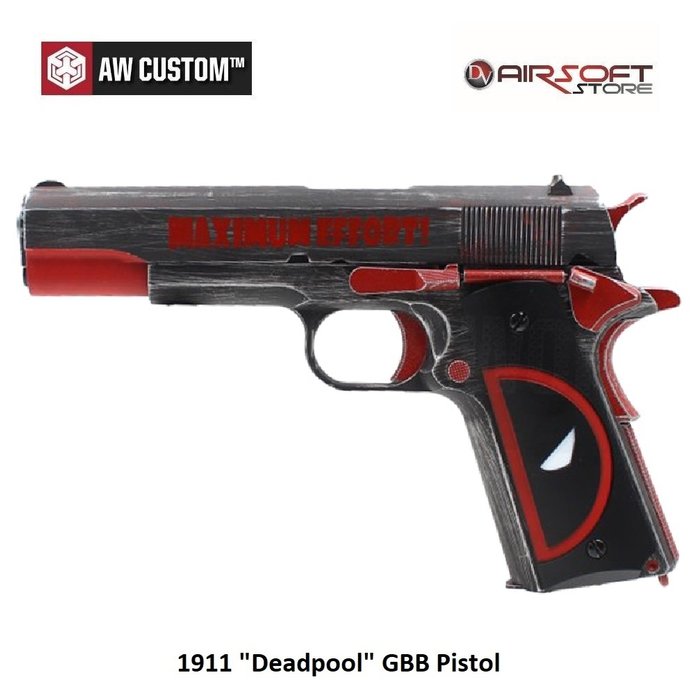 Armorer Works Pistolet GBB "Deadpool" de 1911