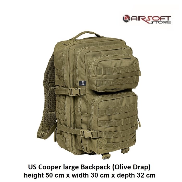 US Cooper large Backpack (Olive Drap)