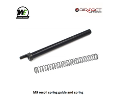 WE (Wei Tech) M9 recoil spring guide and spring