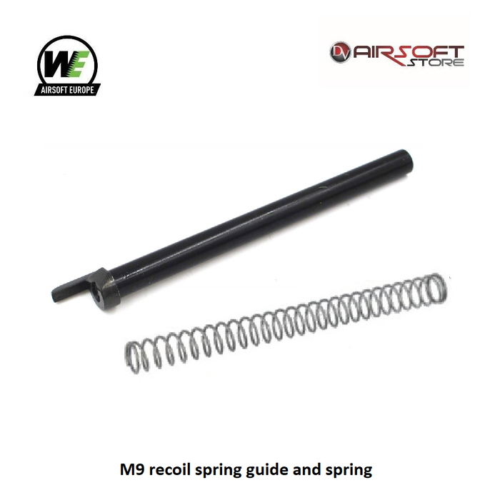 WE (Wei Tech) M9 recoil spring guide and spring