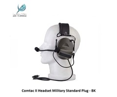 Z-Tactical Comtac II Headset Military Standard Plug - BK