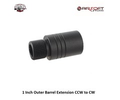 G&P 1 Inch Outer Barrel Extension CCW to CW