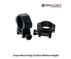 RTI Scope Mount Ring 25.4mm Medium Height