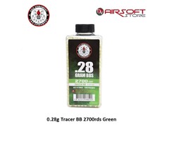 G&G 0.28g Tracer BB 2700rds Green