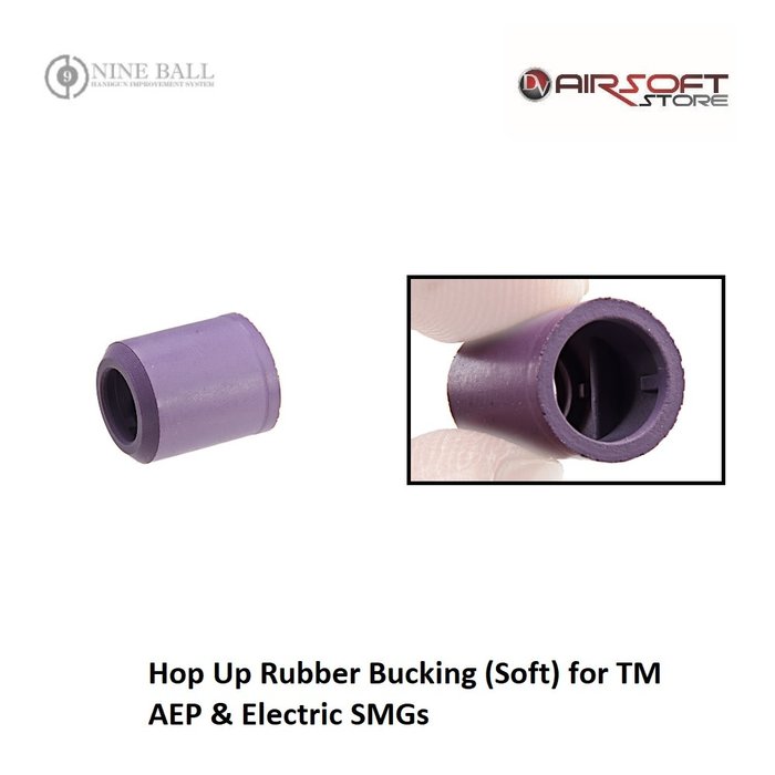 Nine Ball Hop Up Rubber Bucking (Soft) for TM AEP & Electric SMGs