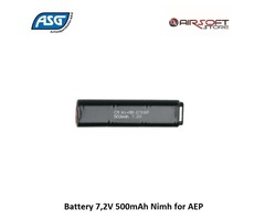 ASG Battery 7,2V 500mAh Nimh for AEP