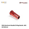 Maxx Model CNC Aluminum Double O-Ring Nozzle  AEG (19.50mm)