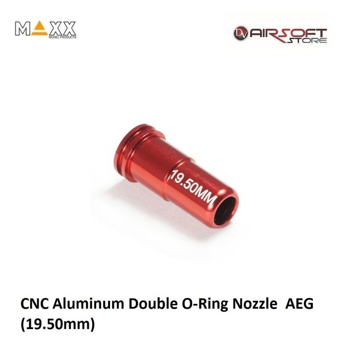 Maxx Model CNC Aluminum Double O-Ring Nozzle  AEG (19.50mm)