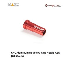 Maxx Model CNC Aluminum Double O-Ring Nozzle AEG (20.50mm)
